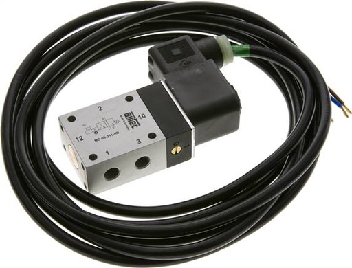 [V2R2C] válvula de solenoide 3/2 G1/8'' NO 230V AC ATEX 3-10bar/42-140psi Airtec