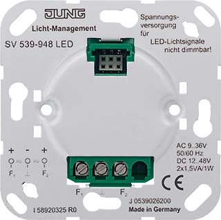 [E22S5] Jung Universal Power Supply Insert 12/48V | SV539-948LED