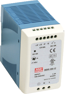 [E2465] Mean Well MDR DC-Netzteil 24V | MDR-100-24