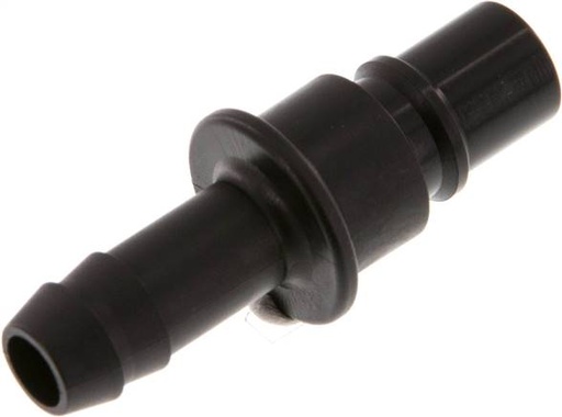 [F22V4-X2] POM DN 7.2 Coupling Plug 9 mm Hose Pillar [2 Pieces]