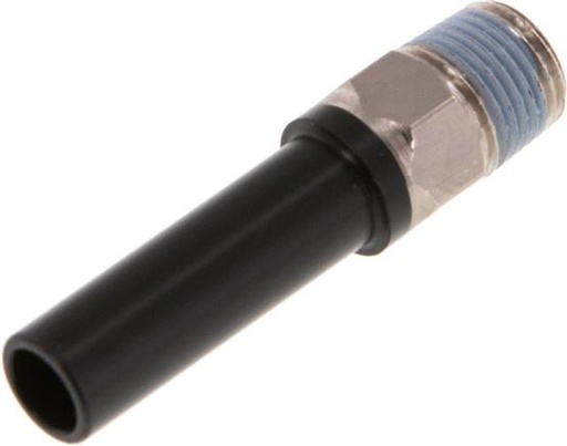 [F25SC-X5] Raccord enfichable 8mm x R1/8'' avec filetage mâle Laiton/PA 66 NBR [5 pièces].