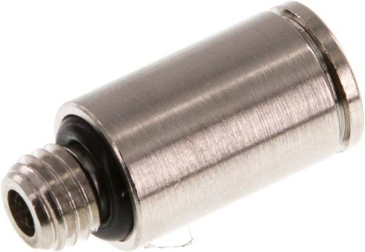 [F264W-X5] Raccord enfichable 6mm x M 7 à filetage mâle Laiton NBR [5 Pièces].