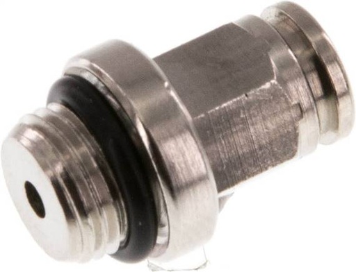 [F2653-X5] Raccord enfichable 4mm x G1/8'' à filetage mâle Laiton NBR [5 Pièces]