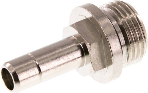 [F26KT-X2] 8mm x G3/8'' Steckverschraubung mit Außengewinde Messing NBR [2 Stück]