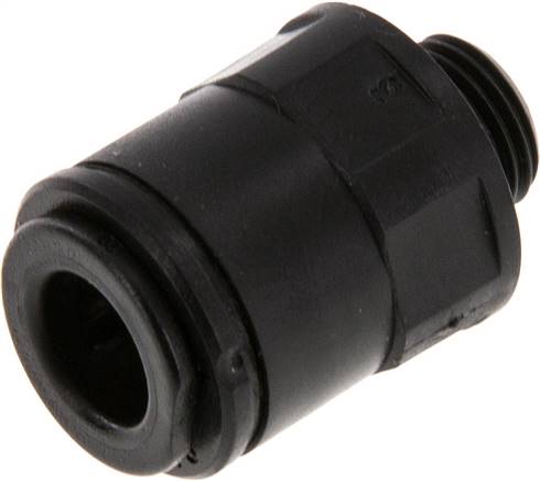 [F26ZE-X5] 8mm x G1/8'' Steckverschraubung mit Außengewinde POM NBR [5 Stück]