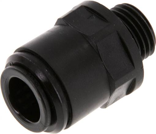 [F26ZK-X2] Racor de 10mm x G1/4'' con rosca macho POM NBR [2 piezas]