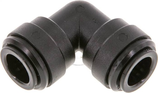 [F273A-X2] 10mm 90deg Elbow Push-in Fitting POM NBR [2 Pieces]