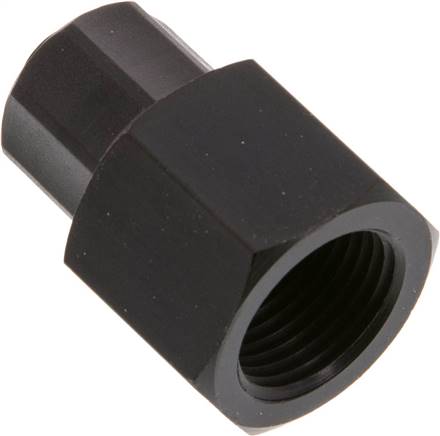 [F27WH-X2] 10x8 & G3/8'' Aluminum Straight Push-on Fitting with Female Threads [2 Pieces]