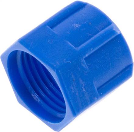 [F286M-X50] Écrou-raccord en PVC 8x6mm (M12x1) [50 pièces].