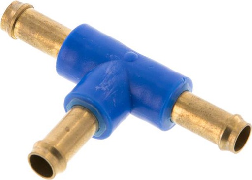[F2937-X2] 6 mm Brass/Plastic Tee Hose Connector [2 Pieces]