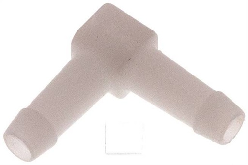 [F2975-X20] 3 mm POM Elbow Hose Connector [20 Pieces]