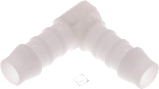 [F297A-X10] 9 mm (3/8'') POM Elbow Hose Connector [10 Pieces]