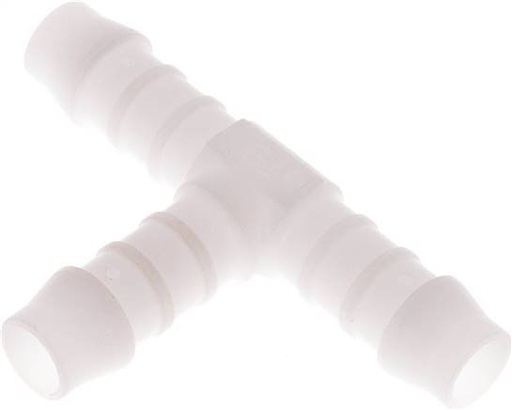 [F297U-X10] 9 mm (3/8'') POM Tee Hose Connector [10 Pieces]