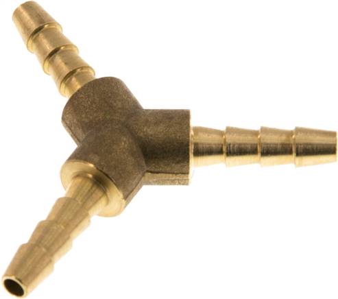 [F299K-X2] 5 mm Brass Y Hose Connector [2 Pieces]