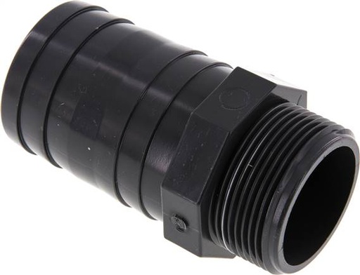 [F29AG-X2] 50 mm & G1-1/2'' PVC-U Slangpilaar Buitendraad 99mm EN 1452-3 [2 Stuks]