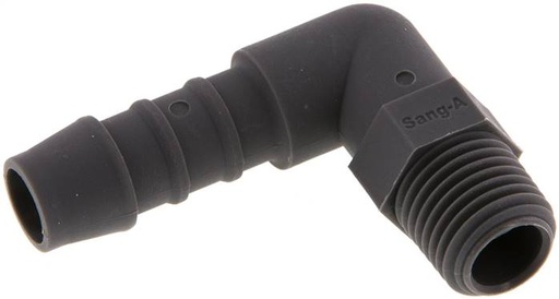 [F29F3-X10] Raccordement pour tuyau flexible 10 mm et R1/4'' PA 6 avec filetage mâle [10 pièces].