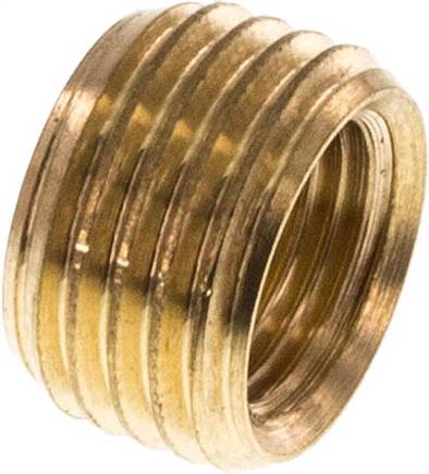 [F2FDQ-X10] Bague réductrice G1/8'' femelle x G1/4'' mâle laiton 100bar (1405.0psi) [10 pièces].