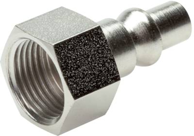 [F2GN9-X2] Hardened steel DN 5.5 (Orion) Air Coupling Plug G 1/4 inch Female [2 Pieces]
