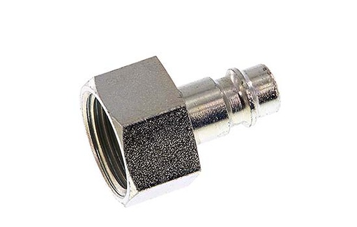 [F2HH8-X2] Hardened steel DN 7.2 (Euro) Air Coupling Plug G 1/2 inch Female [2 Pieces]