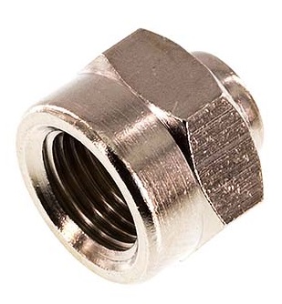 [F2KXE-X2] Douille en laiton nickelé G 1/2'' x G 1/4'' 16 Bar [2 Pièces]