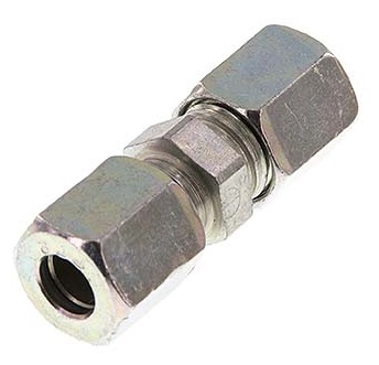 [F2NBE-X2] 4LL Anillo de corte recto de acero galvanizado 100 barras DIN 2353 [2 piezas]