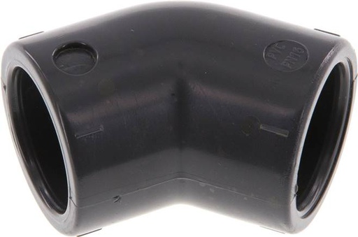 [F2SUD] PVC 45deg Elbow Fitting Socket 20x28mm