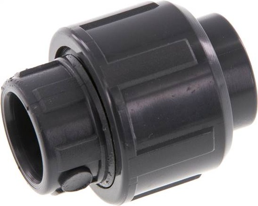 [F2T44] PVC Union Fitting Socket 16x34mm EPDM