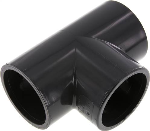 [F2T6Q] PVC Tee Fitting Socket 63x76mm