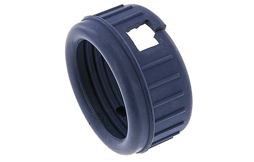 [M2646-X2] 40 mm Blue Safety Cap for Pressure Gauge [2 Pieces]