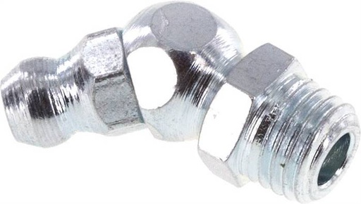 [S2N95-X5] Engrasador Angulado A 45° Acero M8x1 DIN 71412 [5 Piezas]