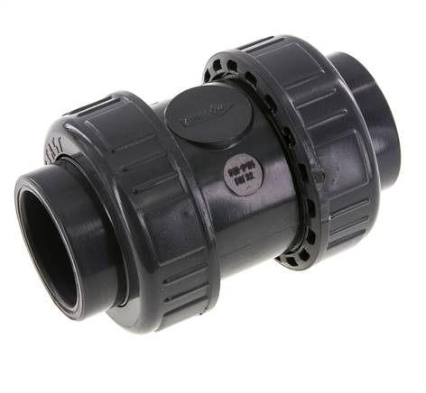 [V2RYU] Válvula Antirretorno PVC 40 Mm 0.012-16Bar (0.17-232Psi)