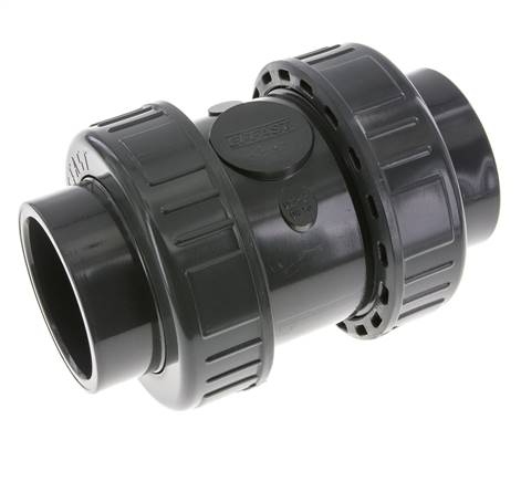 [V2RYX] PVC Rückschlagventil 63 Mm 0.012-16Bar (0.17-232Psi)