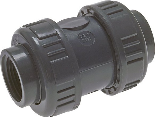 [V2RZ6] PVC Check Valve Rp 1'' 0.012-16bar (0.17-232psi)