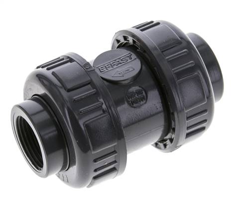 [V2RZK] PVC Rückschlagventil Rp 3/4'' 0.012-16bar (0.17-232psi)