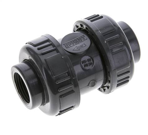 [V2RZM] Vanne Anti Retour PVC Rp 3/4'' 0.012-16bar (0.17-232psi)