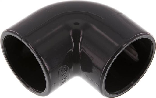 [F2SUY-X2] PVC 90deg Elbow Fitting Socket 50x60mm [2 Pieces]