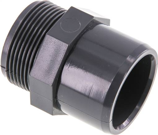 [F2SWT-X2] PVC-Fitting Buchse 40x50mm x Stecker G 1-1/2'' [2 Stück]