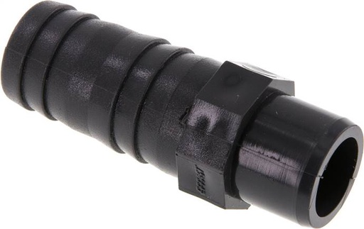 [F2SZ6-X5] Racor de PVC de 25 mm con lengüeta para manguera de 25 mm (1'') [5 piezas]