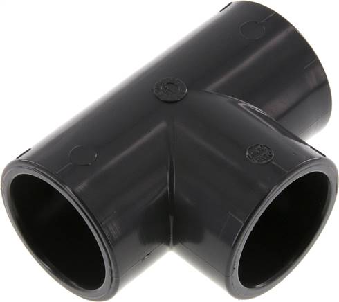 [F2T3Z-X2] PVC T-Stück Muffe 40x51mm [2 Stück]