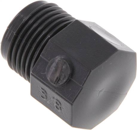 [F2T6C-X10] PVC Plug G 3/8'' [10 Pieces]