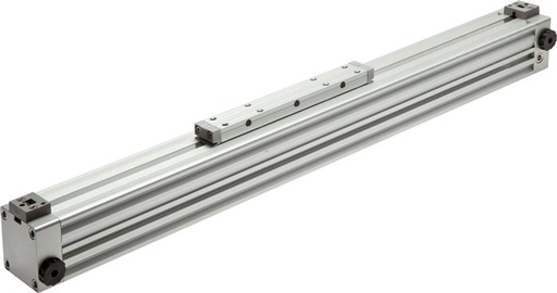 [P27VQ] Kolbenstangenloser Zylinder 18-100mm - Magnetisch - Dämpfend