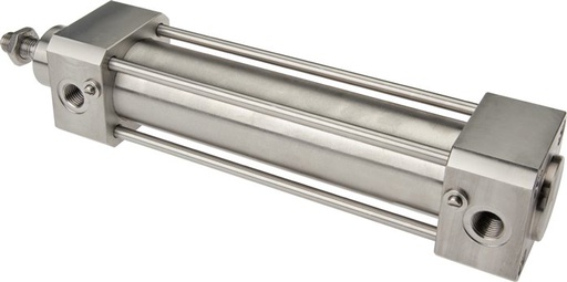 [P29Q8] ISO 15552 Double Acting Cylinder 100-50mm - Magnetic - Damping - Stainless Steel