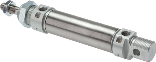 [P2AWW] ISO 6432 Round Double Acting Cylinder 20-100mm - Magnetic - Damping - Male Threaded - Double Rod