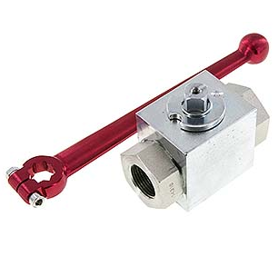 [SI-BL2E-MHY-034] Vanne à bille en acier hydraulique à 2 voies G 3/4 pouce