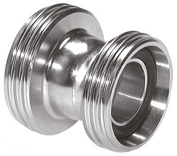 [SI-F2EQP] Racor Reductor Sanitario (Lácteo) 95 X 1/6'' x 110 X 1/4'' Acero Inoxidable EPDM