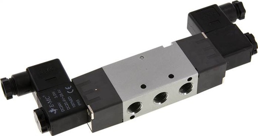 [SI-V2NUP] 5/2 G1/4'' Bi-Stabiel Magneetventiel 230V AC 1.5-8bar/21.0-112psi E.MC