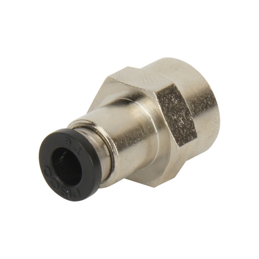 [F2V8S-X10] 12mmxRc1/2'' femelle droit Push Fit [10 pièces]