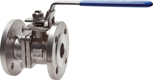 [V2UMK] Flanged Ball Valve 2-Way DN200 PN40 Stainless Steel