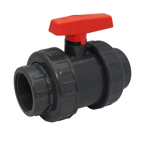 [BMP114] BMP - 2-Weg PVC Kugelhahn True Union G1-1/4''