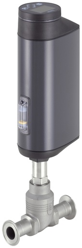[299302] Abrazadera DN 40 Controlador de Posición NC Válvula de Globo Eléctrica de Acero Inoxidable - 3361 - 299302